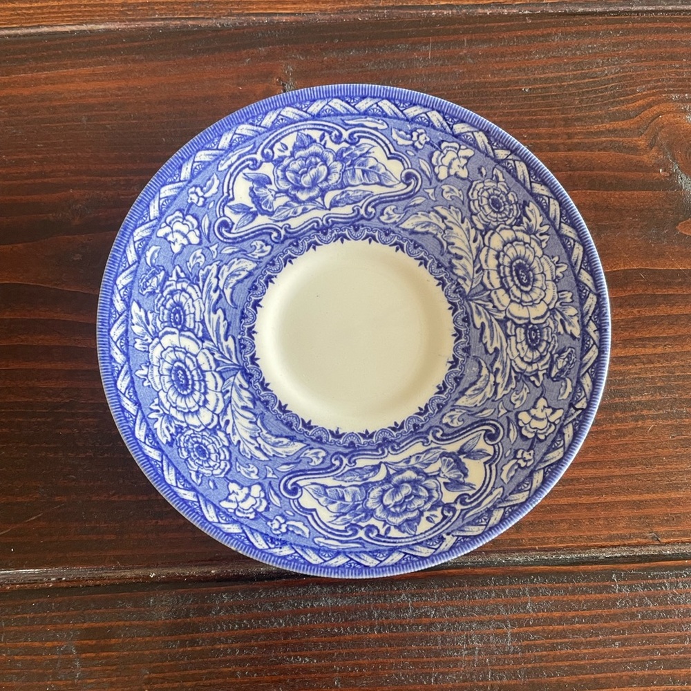 Rosemont Blue Queens Tea Cup Saucer